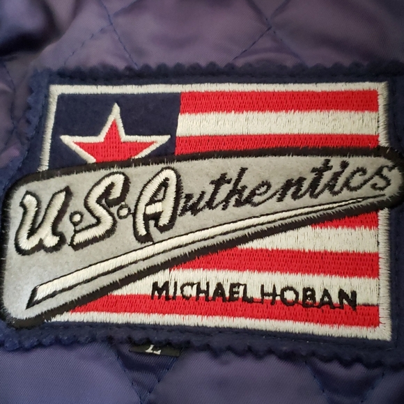 NWOT Vintage USA Leather Jacket - Picture 4 of 4